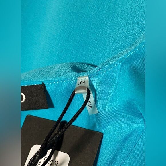 Ungaro Ruched Chiffon Mini Dress size XS - Picture 13 of 14